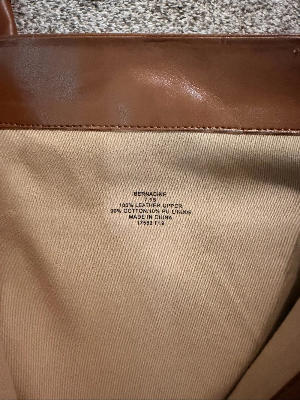 Ralph Lauren tall leather